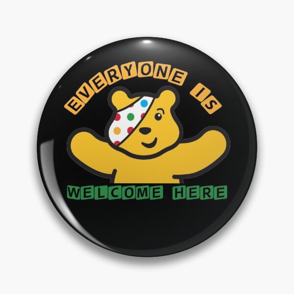 Item preview, Pudsey Bear - everone is welcome here  designed and sold by sama-stylish.