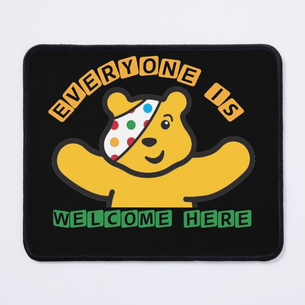 Item preview, Pudsey Bear - everone is welcome here designed and sold by sama-stylish.