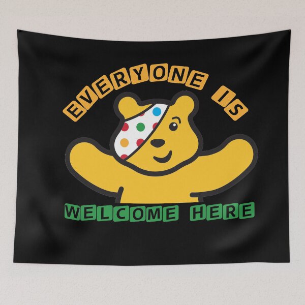 Item preview, Pudsey Bear - everone is welcome here  designed and sold by sama-stylish.