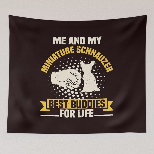 Item preview, Me And My Miniature Schnauzer, Best Buddies For Life - Miniature Schnauzer Tees designed and sold by StreetShirts1.