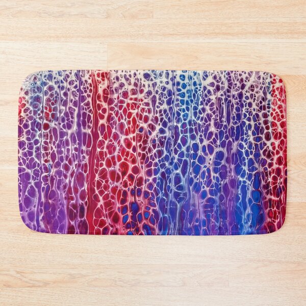 Item preview, Lace over Purple Red and Blue designed and sold by Karen Simon.