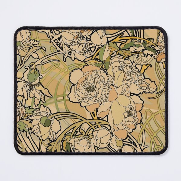Artikelvorschau, Alphonse Mucha - Blumen, (1860-1939), Nr. 09. entworfen und verkauft von kinsley45.