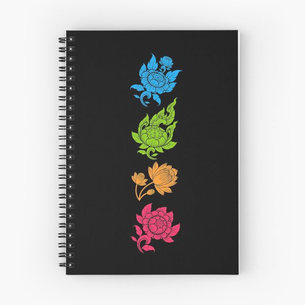 Item preview, Asian Flower Art Pan Romantic. Panromantic Pride designed and sold by Subtle Pride Shop.