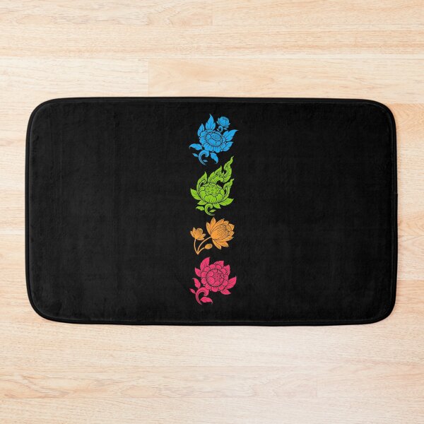 Item preview, Asian Flower Art Pan Romantic. Panromantic Pride designed and sold by Subtle Pride Shop.