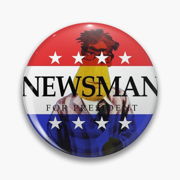 Item preview, Muppet The Newsman For President 2024 designed and sold by SohaniAlfonso.