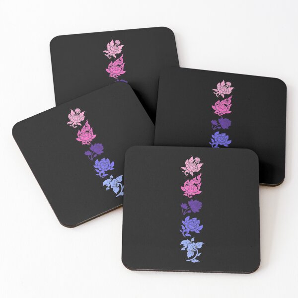 Item preview, Asian Flower Art Omni Sexual. Omnisexual Pride designed and sold by Subtle Pride Shop.