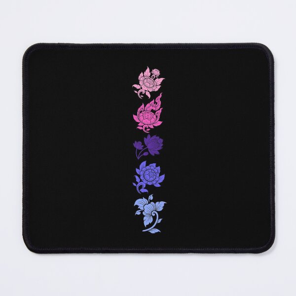 Item preview, Asian Flower Art Omni Sexual. Omnisexual Pride designed and sold by Subtle Pride Shop.