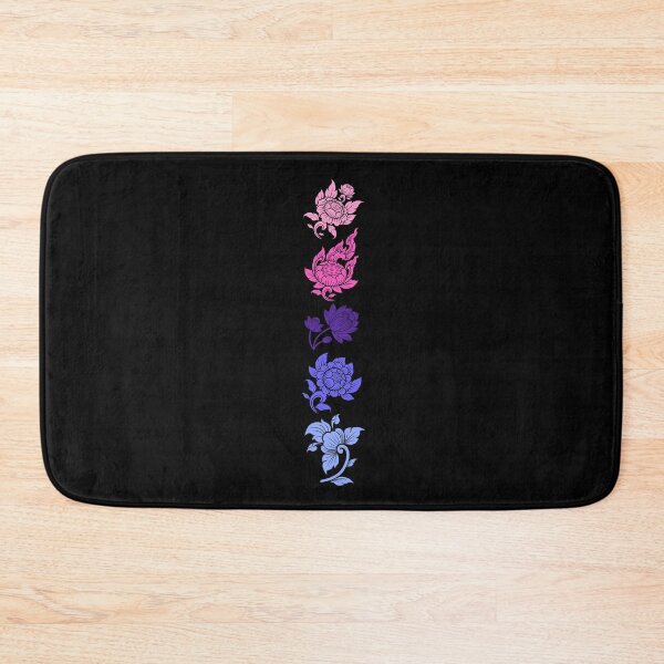 Item preview, Asian Flower Art Omni Sexual. Omnisexual Pride designed and sold by Subtle Pride Shop.