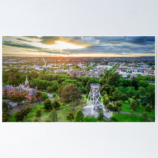 Item preview, Bendigo - Rosalind Park Poppet Head designed and sold by Bendigo Aerial.