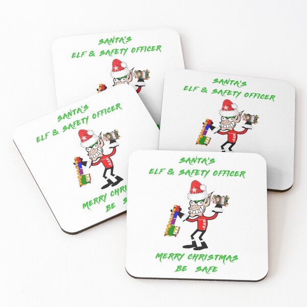 Item preview, Santa's Elf And Safety Officer | Merry Christmas Be Safe designed and sold by Oaks Creations.