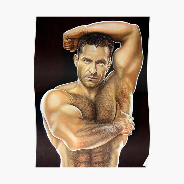 Adam Champ Color Pencil @ www.KeithMcDowellArtist.com Poster
