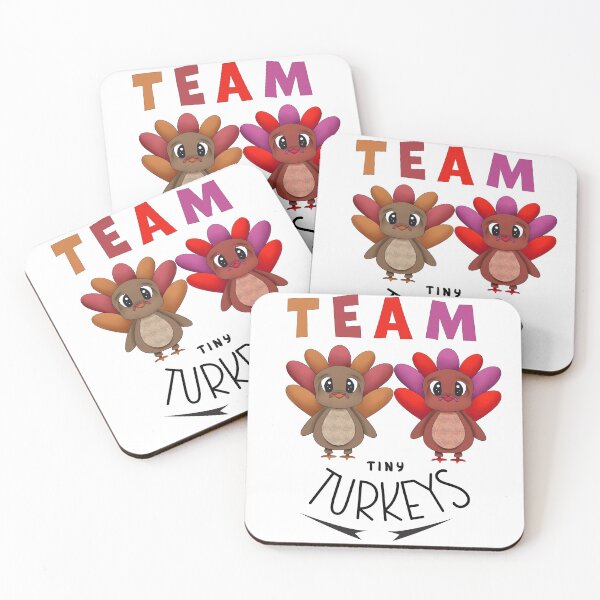 Item preview, Team Tiny Turkeys designed and sold by AlieshaBate.