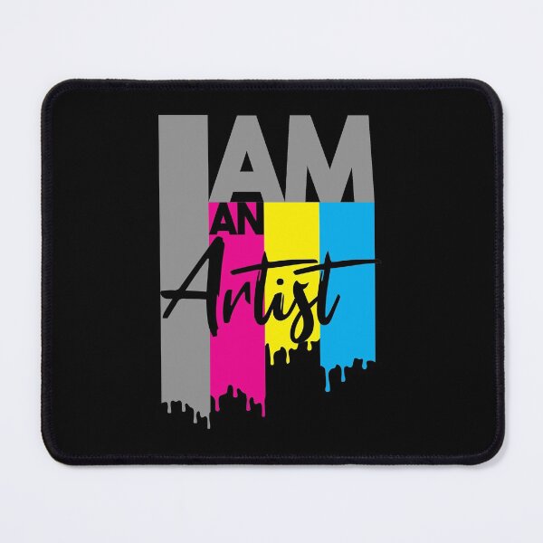 Item preview, I am An Artist, Independent Artist Websites, Colorful Art Typo designed and sold by KittySSmith.
