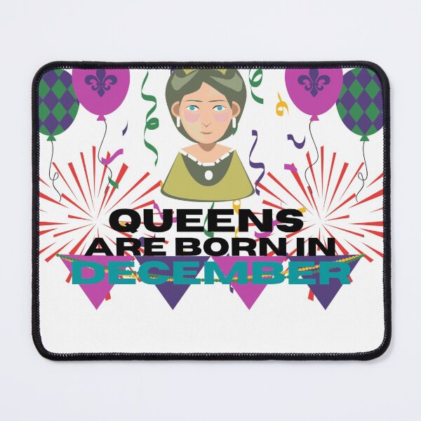 Item preview, queens are born in december designed and sold by 4SeasonsDesigns.