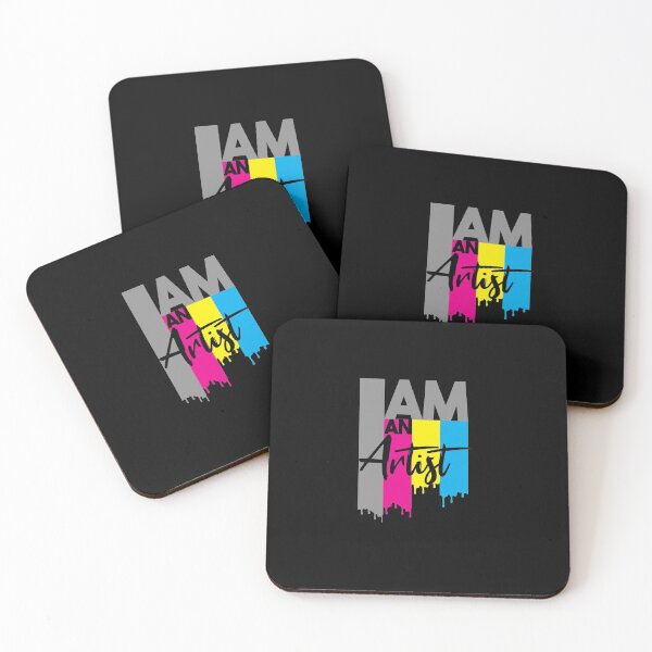 Item preview, I am An Artist, Independent Artist Websites, Colorful Art Typo designed and sold by KittySSmith.