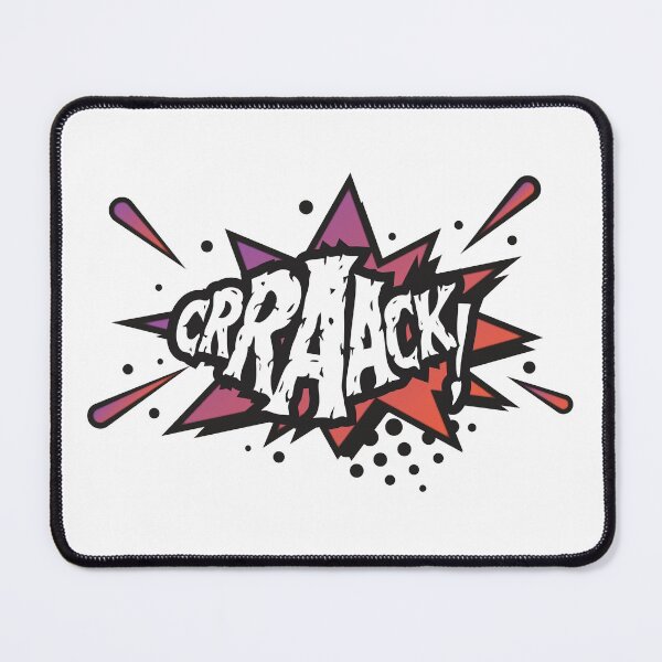 Aperçu de l'œuvre CRRAACK Style de texte comique créée et vendue par Madan Designer.
