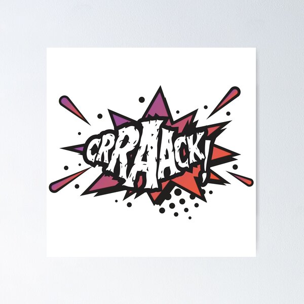 Item preview, CRRAACK Comic text style designed and sold by Madan Designer.