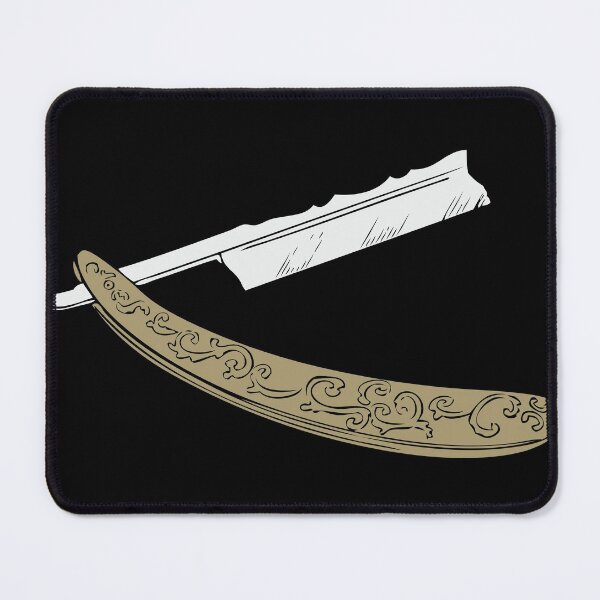 Item preview, barber razor collage designed and sold by Evergreen Trends.