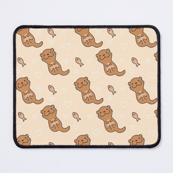 Item preview, Cute Otter And Hearts designed and sold by AletacStore.