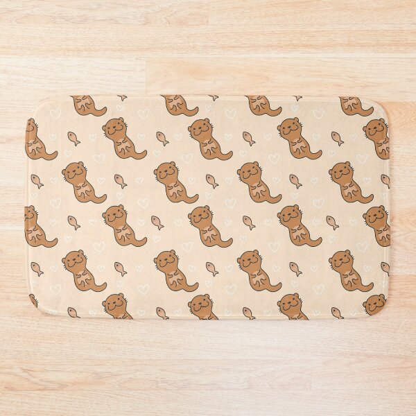 Item preview, Cute Otter And Hearts  designed and sold by AletacStore.