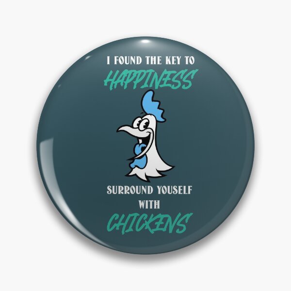 Item preview, I Found The Key To Happiness Surround Youself With Chickens T-Shirt designed and sold by clothstudios.