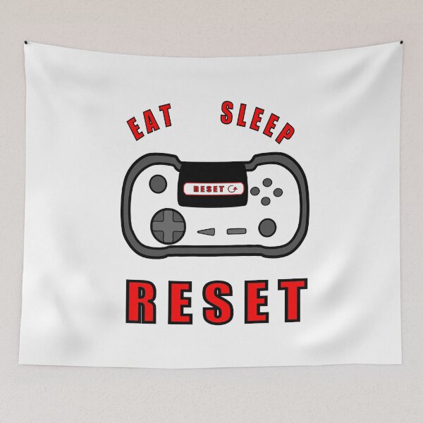 Item preview, Eat Sleep Reset designed and sold by antzproinc.