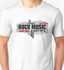 Rock Music Genres Unisex T-Shirt