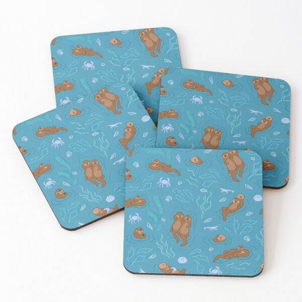 Item preview, Otters Shrimps Seashells  designed and sold by AletacStore.