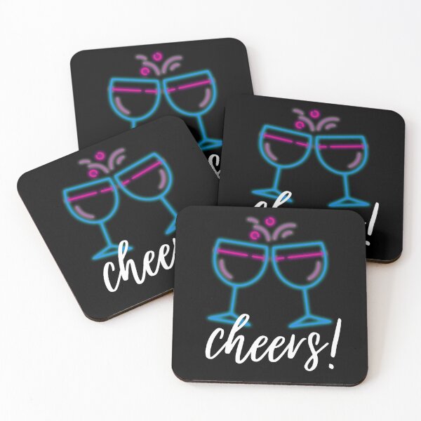 Item preview, Cheers Bi Wine Glasses. Bisexual Pride designed and sold by Subtle Pride Shop.