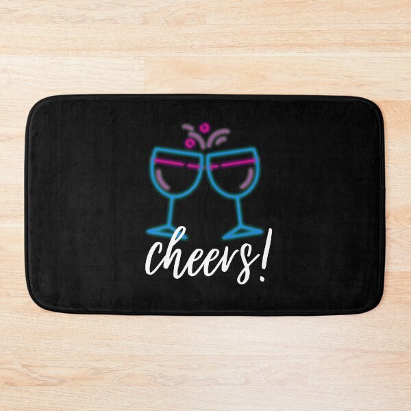 Item preview, Cheers Bi Wine Glasses. Bisexual Pride designed and sold by Subtle Pride Shop.