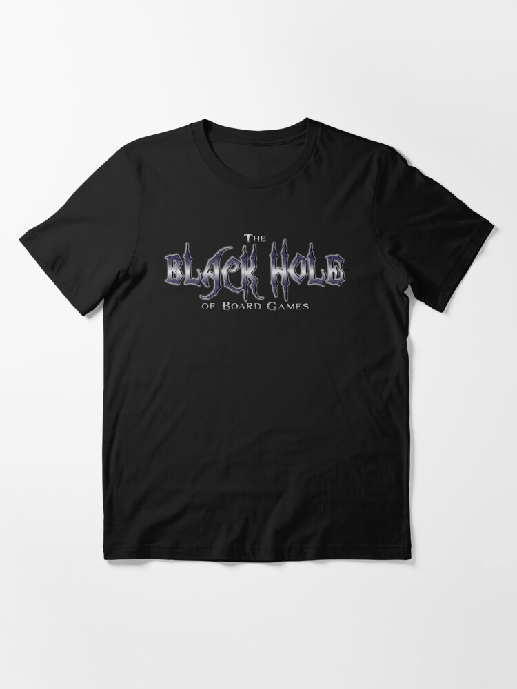 Alternate view of Black Hole of Board Games Essential T-Shirt