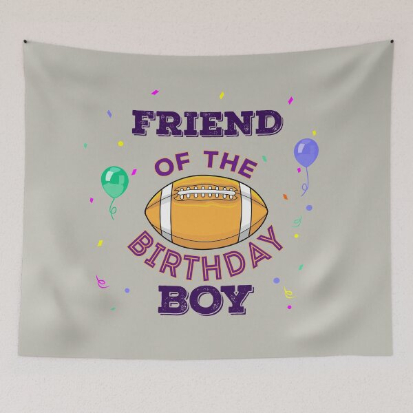 Item preview, Friend of the American football birthday boy,dark text,  footballer friend,  sport, american football lover designed and sold by SGS-.