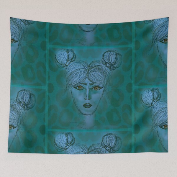 Item preview, Her Eyes Forever designed and sold by JilClaireArt.