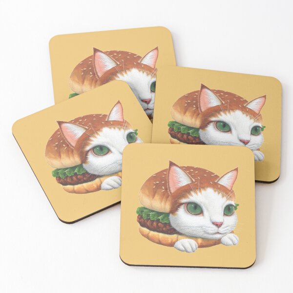 Item preview, Burger cat designed and sold by suuljak.