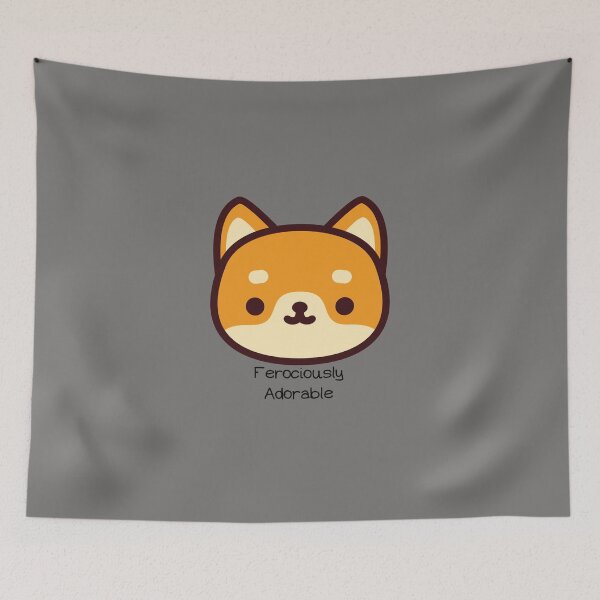 Item preview, Ferozmente adorable shiba inu designed and sold by Dreikoh.