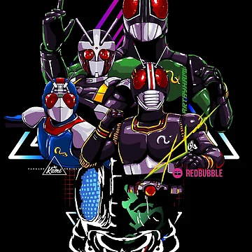 Artwork thumbnail, Masked Rider Black RX by hamimohsin