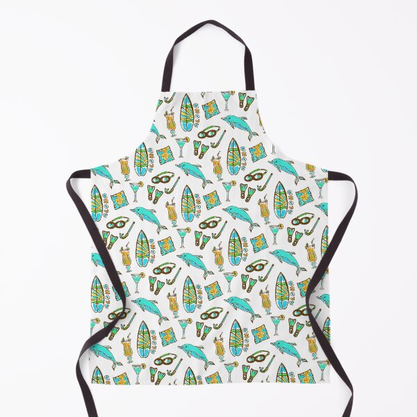 Item preview, Aloha Hand Drawn Diving Surfing  designed and sold by WillaldShop.