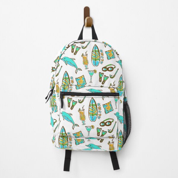 Item preview, Aloha Hand Drawn Diving Surfing  designed and sold by WillaldShop.