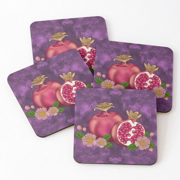 Item preview, Pomegranate On Purple designed and sold by Ardelune.