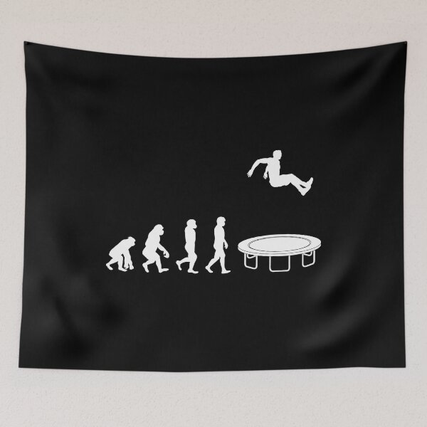 Item preview, Trampoline Jumper Jumping Gymnastics Gymnast Evolution designed and sold by CuteDesigns1.