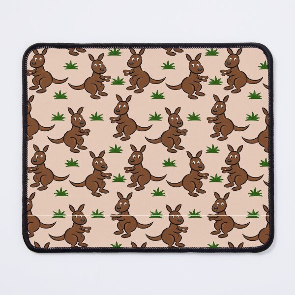 Item preview, Cute Brown Kangaroo Grass  designed and sold by WillaldShop.