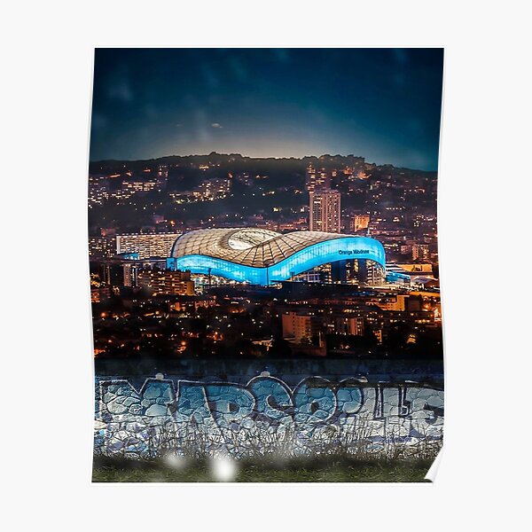 Stade Vélodrome Marseille Poster