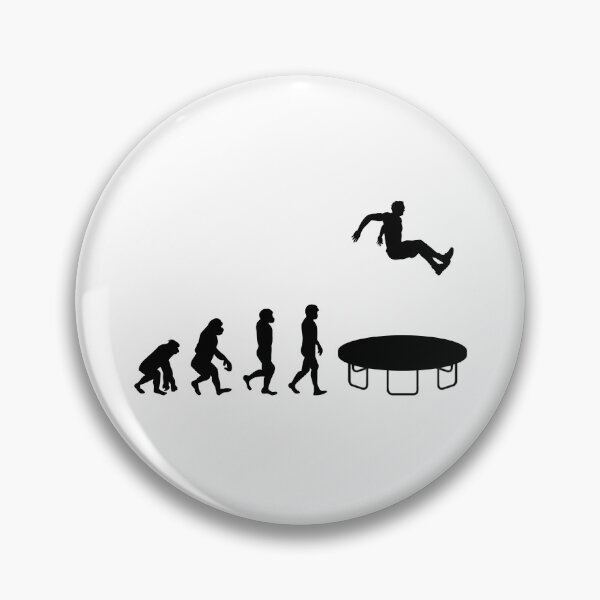 Item preview, Trampoline Jumper Jumping Gymnastics Gymnast Evolution designed and sold by CuteDesigns1.