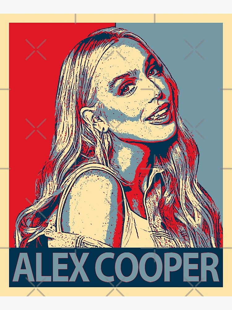 “Alexandra Cooper " Poster for Sale by Masseyart | Redbubble