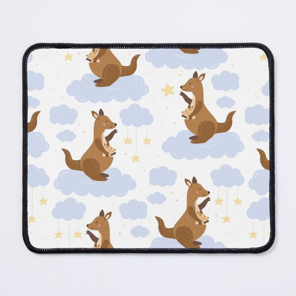 Item preview, Kangaroo Mom And Her Baby On Cloud designed and sold by WillaldShop.