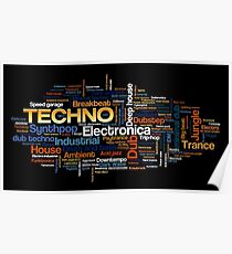 Póster Música de DJ