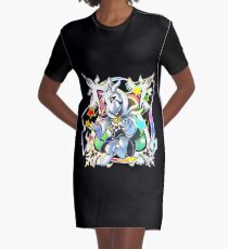 Undertale - Asriel Dreemurr Chibi Graphic T-Shirt Dress