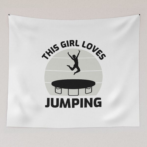 Item preview, Trampoline Jumper Jumping Gymnastics Gymnast designed and sold by CuteDesigns1.