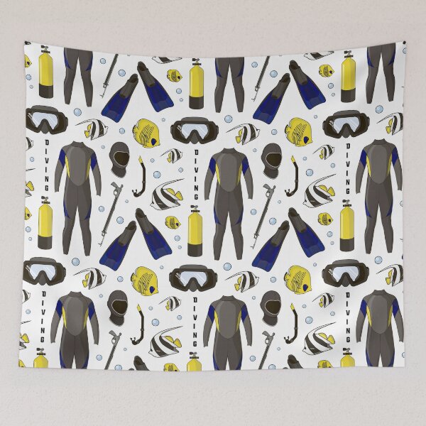 Item preview, Diving Equipment Fish  designed and sold by CatheriLove.