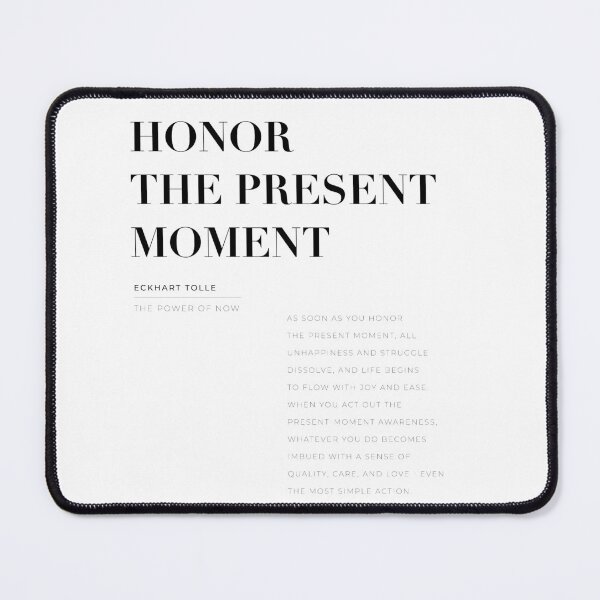 Item preview, Honor the present moment designed and sold by The Art of the  Pause.